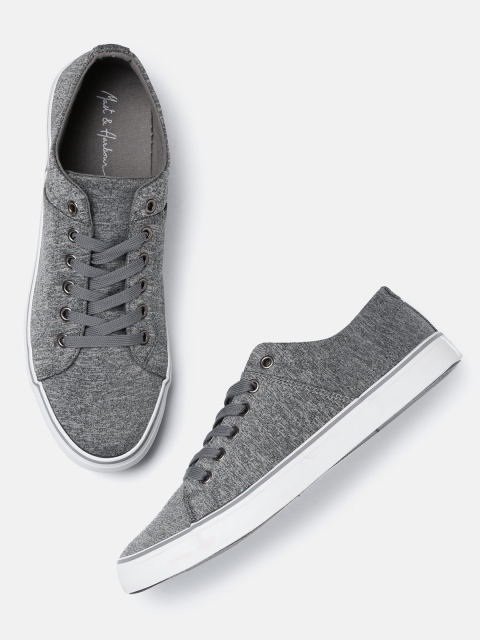 

Mast & Harbour Men Grey Sneakers