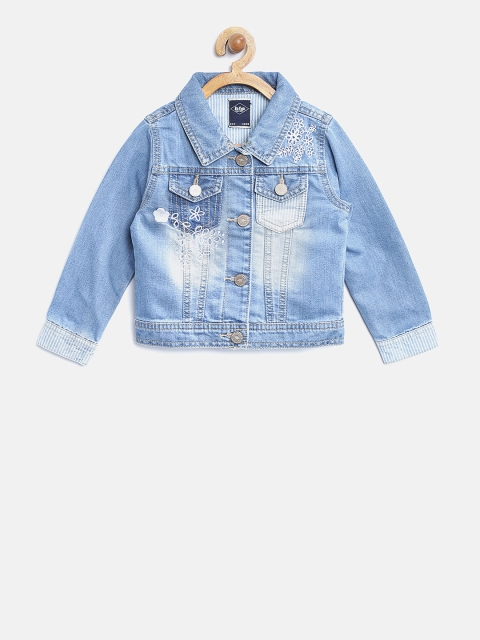 

Lee Cooper Girls Blue Washed Denim Jacket