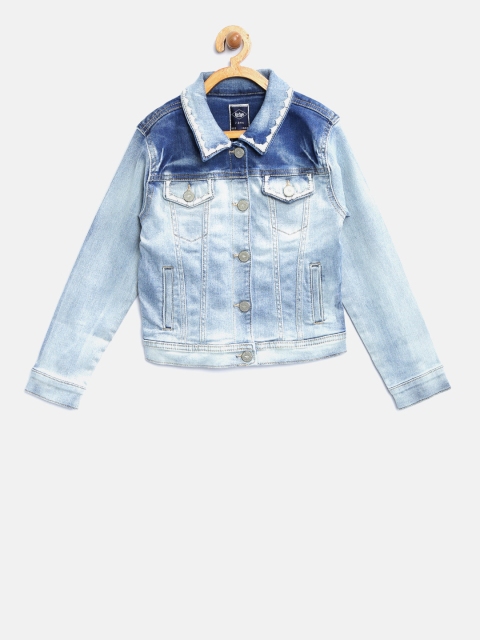 

Lee Cooper Girls Blue Washed Denim Jacket