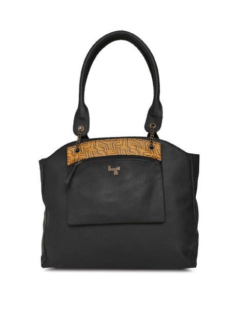 

Baggit Black Solid Shoulder Bag