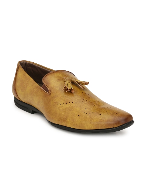 

ELIXIR MAN Men Tan Loafers