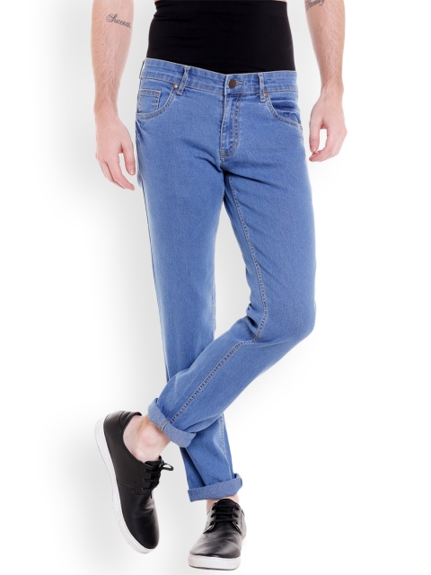 

High Star Men Blue Slim Fit Mid-Rise Clean Look Stretchable Jeans