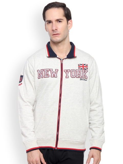 

Duke Men off white Solid Bomber