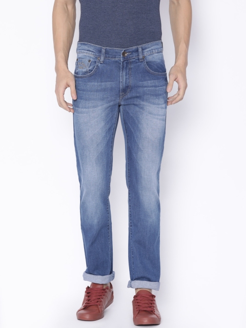 

Pepe Jeans Men Blue Slim Fit Low-Rise Clean Look Stretchable Jeans