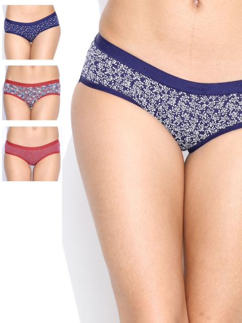 

Amante Women Pack of 4 Briefs 1065024-1-991991-1, Navy blue