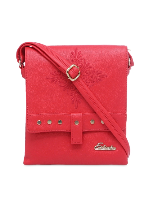 

ESBEDA Red Solid Sling Bag