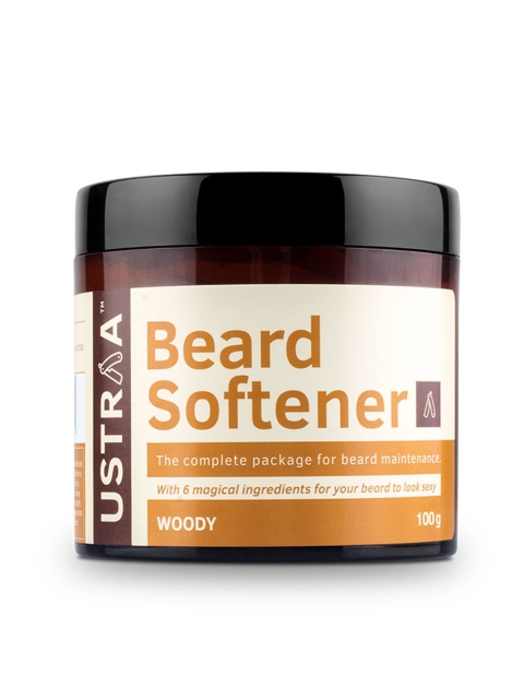 

Ustraa by Happily Unmarried Woody Beard Softener 100 g, White