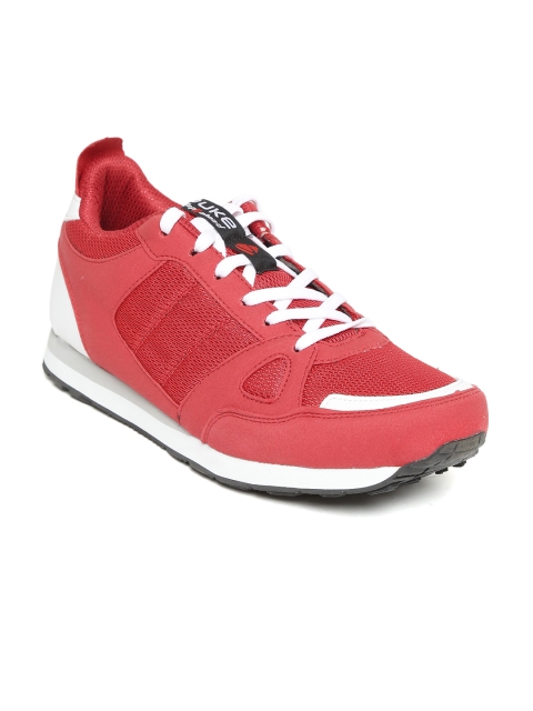 

Duke Men Red Running Shoes