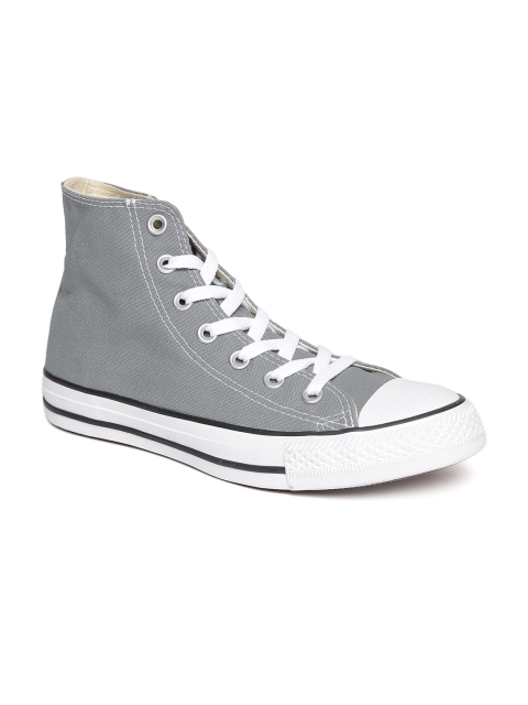 

Converse Unisex Grey Canvas Sneakers