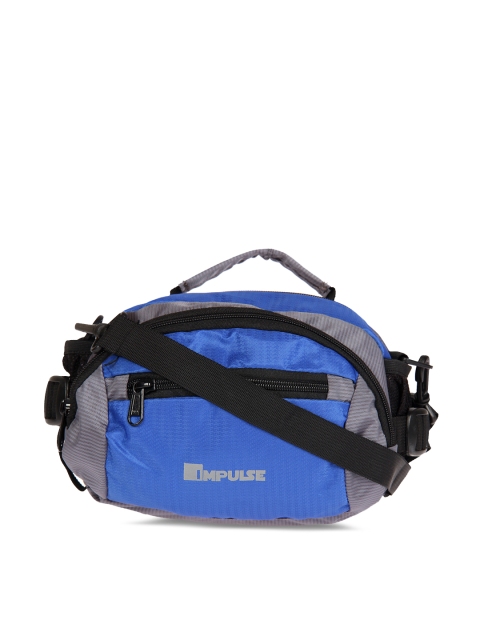 

Impulse Unisex Blue Waist Pouch