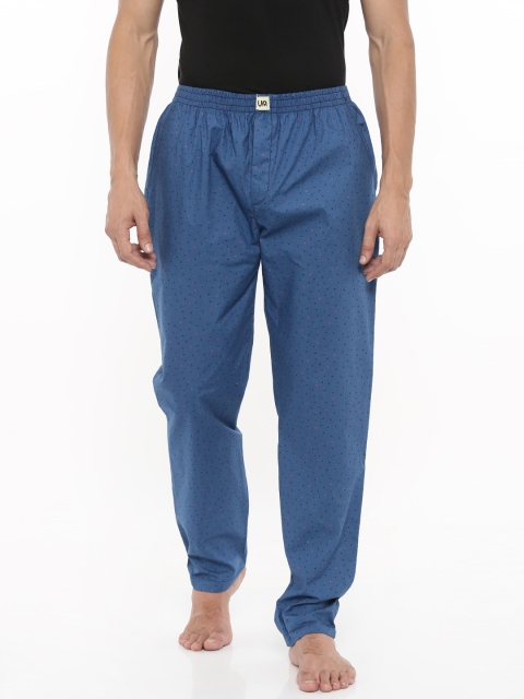 

Urban Dog Blue Printed Pyjamas UDPYJ12