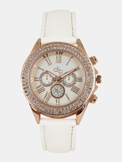 

DressBerry Women White Analogue Watch MFB-DW-O001