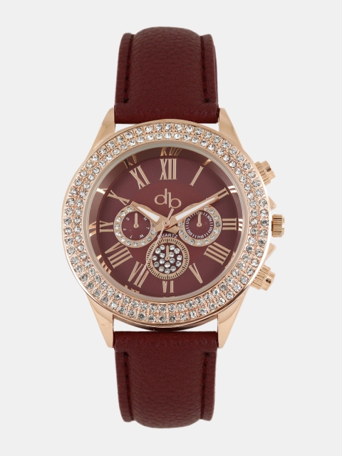 

DressBerry Women Burgundy Analogue Watch MFB-DW-O005