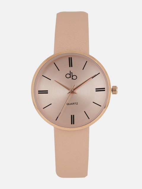 

DressBerry Women Rose Gold-Toned Analogue Watch MFB-DW-O019