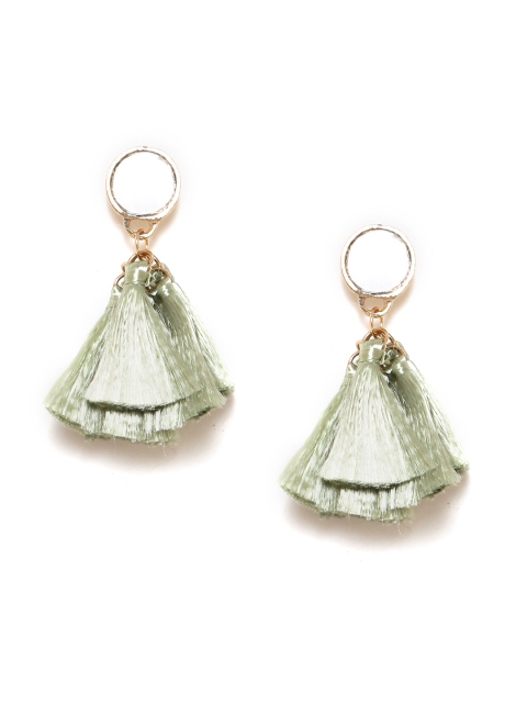 

Voylla Gold-Toned Quirky Drop Earrings