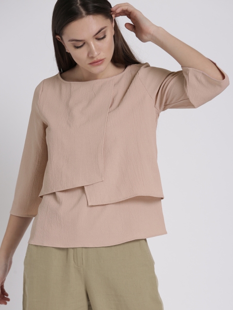 

Chemistry Women Pink Solid Top