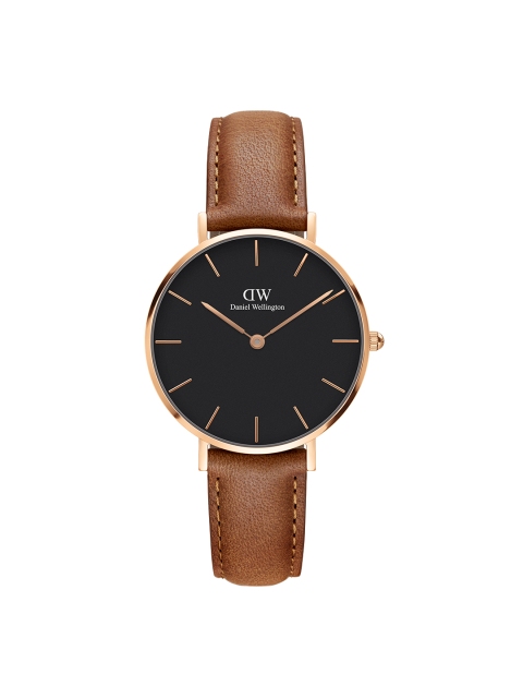 

Daniel Wellington Women Petite Durham Black 32mm- Rose Gold