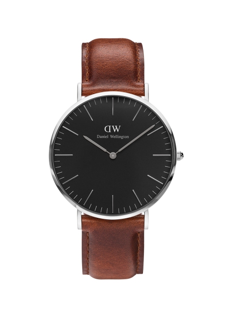 

Daniel Wellington Classic Saint Mawes Men Black & Brown Analogue Watch DW00100130