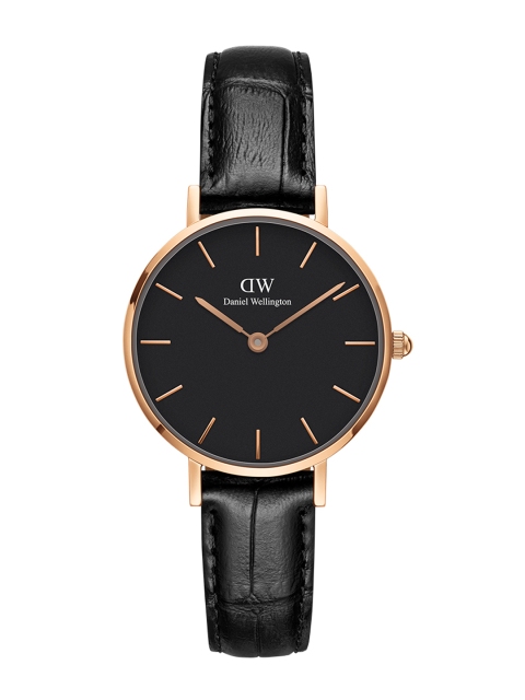 

Daniel Wellington Women Petite Reading Black Rose Gold Watch