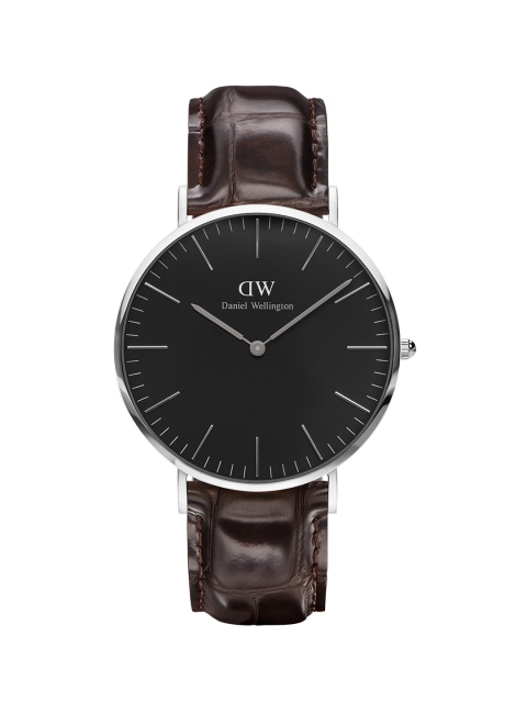 

Daniel Wellington Classic York Men Black & Coffee Brown Analogue Watch DW00100134