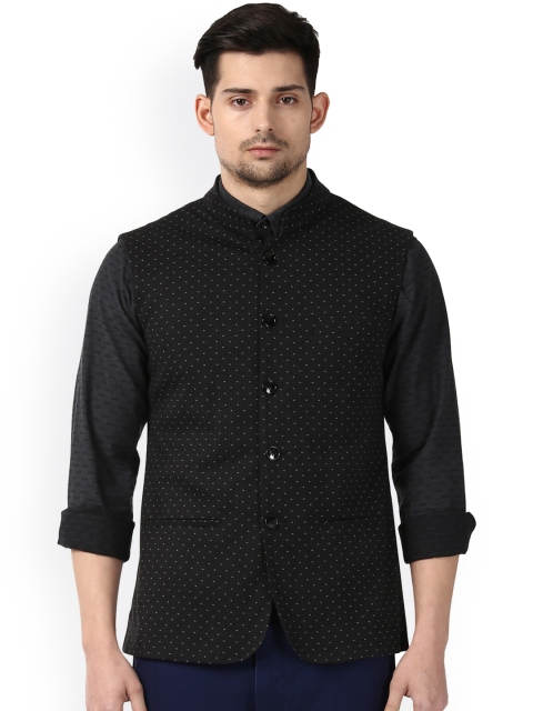 

Park Avenue Black Nehru Jacket