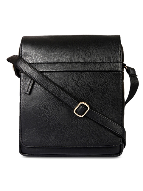 

Impulse Unisex Black Solid Messenger Bag