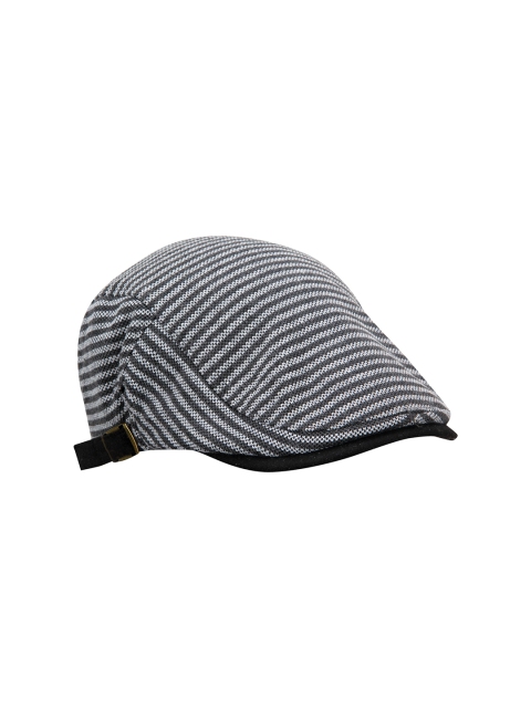 

FabSeasons Unisex Grey Self-Design Ascot Cap
