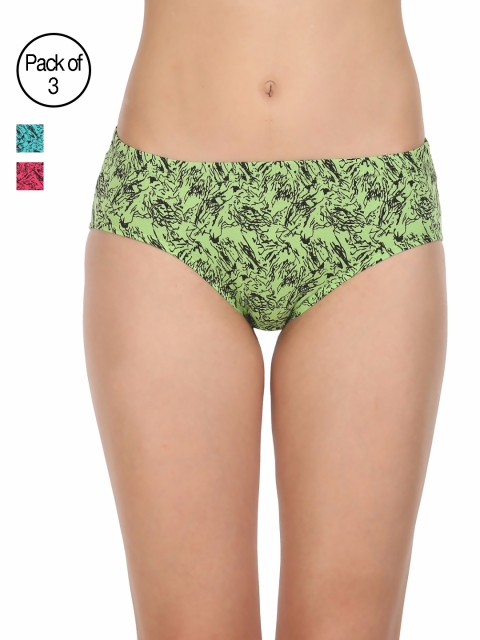 

Bodycare Pack of 3 Assorted Briefs 8400MIX, Multi