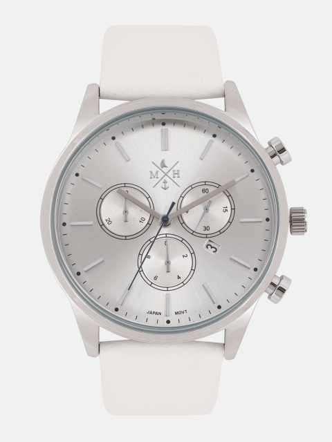 

Mast & Harbour Unisex Silver-Toned Analogue Watch MNH-AW17-014