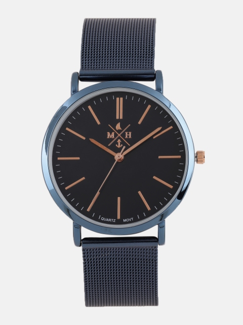 

Mast & Harbour Women Black Analogue Watch MNH-AW17-017