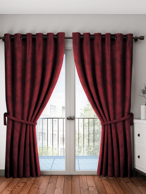 

Cortina Maroon Door Curtains
