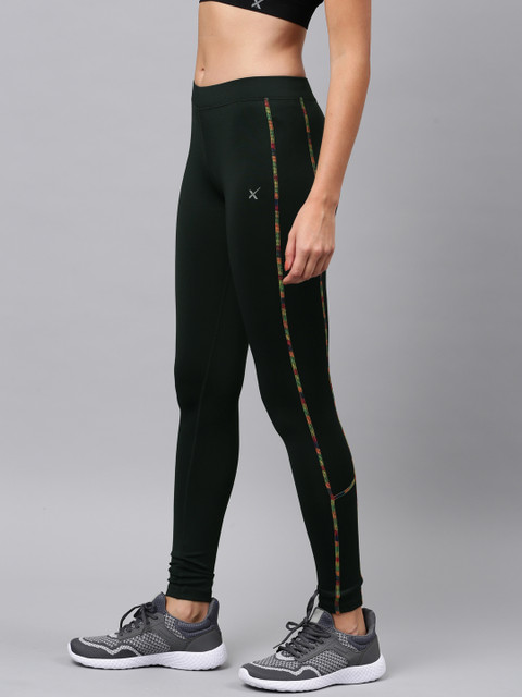 

HRX by Hrithik Roshan Charcoal Grey Tights