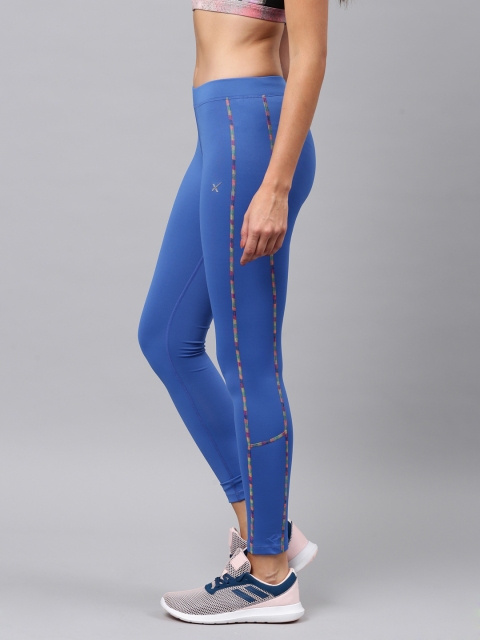 

HRX by Hrithik Roshan Blue Tights
