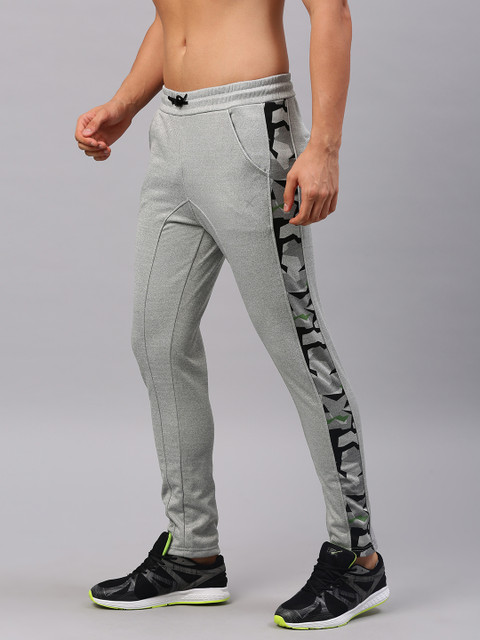 

HRX by Hrithik Roshan Men Grey RAPID-DRY Track Pants, Grey melange