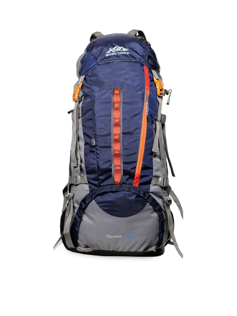 

MOUNT TRACK Unisex Blue & Grey Large Rucksack