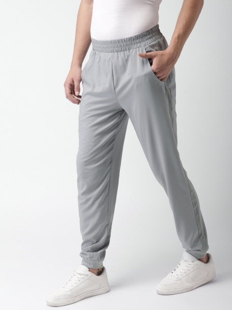 

Mast & Harbour Grey Solid Track Pants