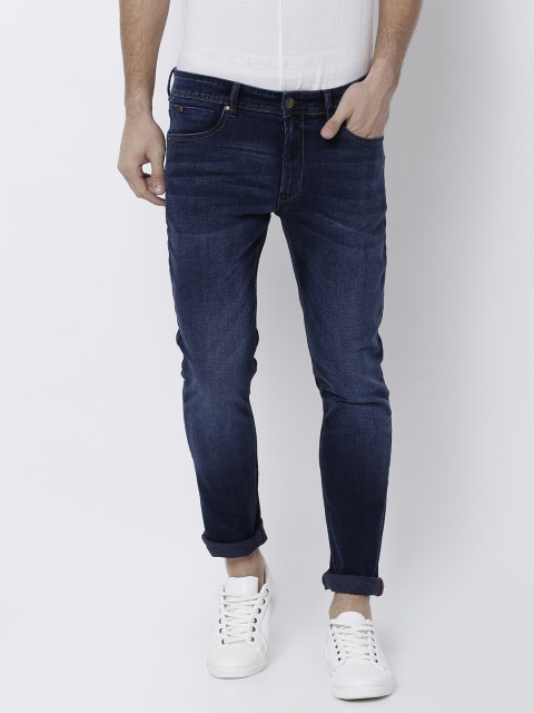 

LOCOMOTIVE Men Blue Slim Fit Mid-Rise Clean Look Stretchable Jeans