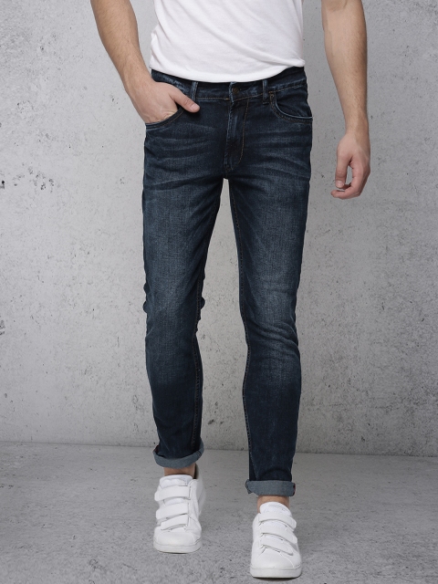 

Ecko Unltd Men Blue Slim Fit Low-Rise Clean Look Stretchable Jeans