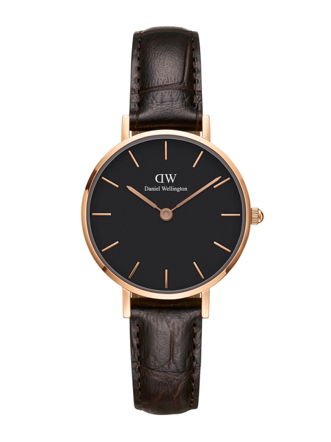 

Daniel Wellington Women Petite York Black Analogue Watch DW00100226