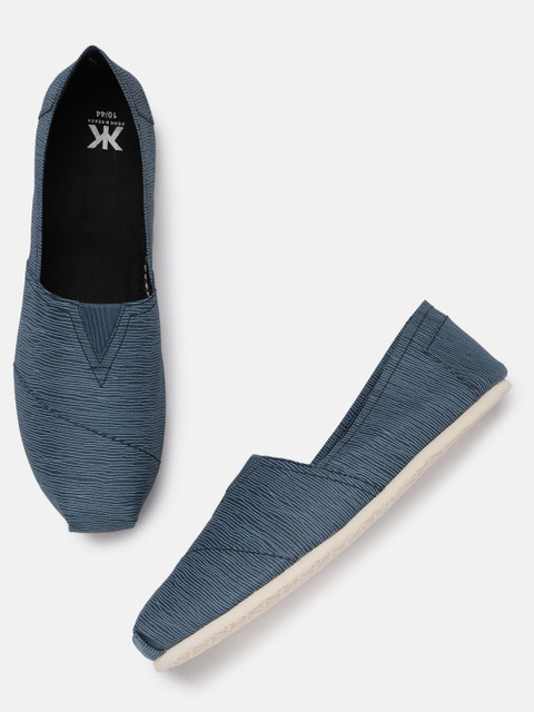 

Kook N Keech Men Blue Slip-On Sneakers
