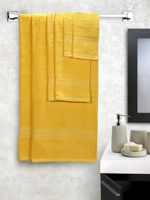 

Portico New York Set of 6 Yellow Towels