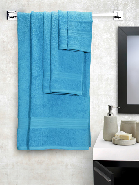 

Portico New York Set of 6 Blue Towels