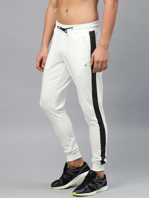 

HRX by Hrithik Roshan Men White Swedish Pop Joggers