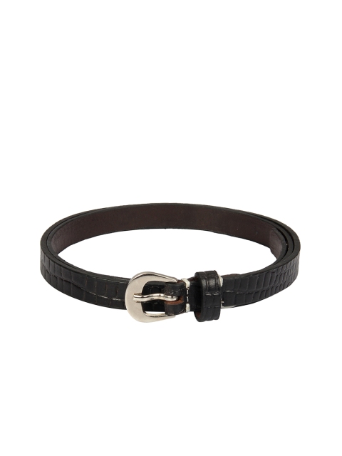 

Aditi Wasan Women Black Textured Belt