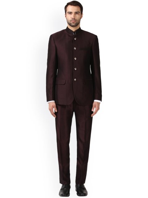 

Raymond Brown Self-Design Bandhgala Formal Suit
