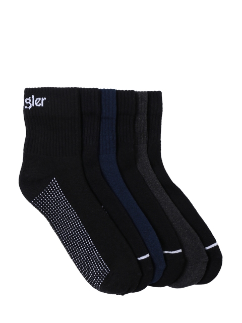 

Wrangler Men Pack of 6 Assorted Ankle-Length Socks, Multi