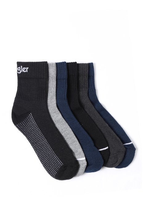 

Wrangler Men Set of 6 Ankle-Length Socks, Multi