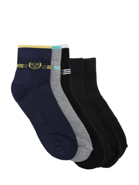 

Wrangler Men Pack of 6 Assorted Ankle-Length Socks, Multi
