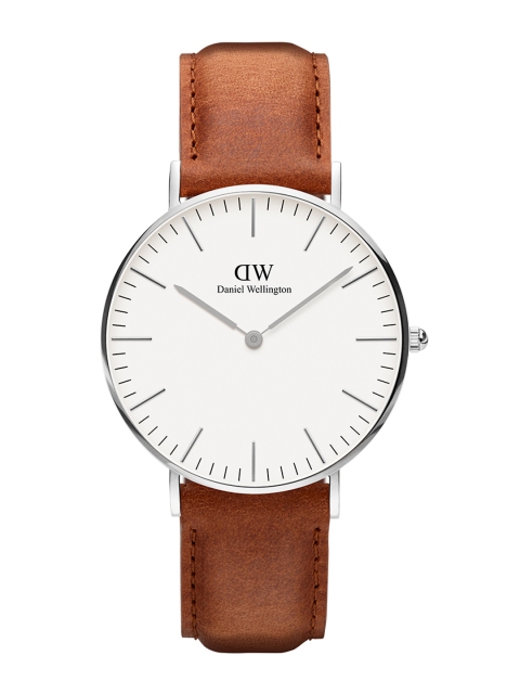 

Daniel Wellington Classic Durham Silver Women White Analogue Watch DW00100112