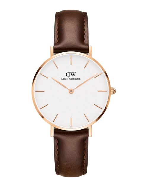 

Daniel Wellington Women Petite Bristol Rose Gold Watch, White